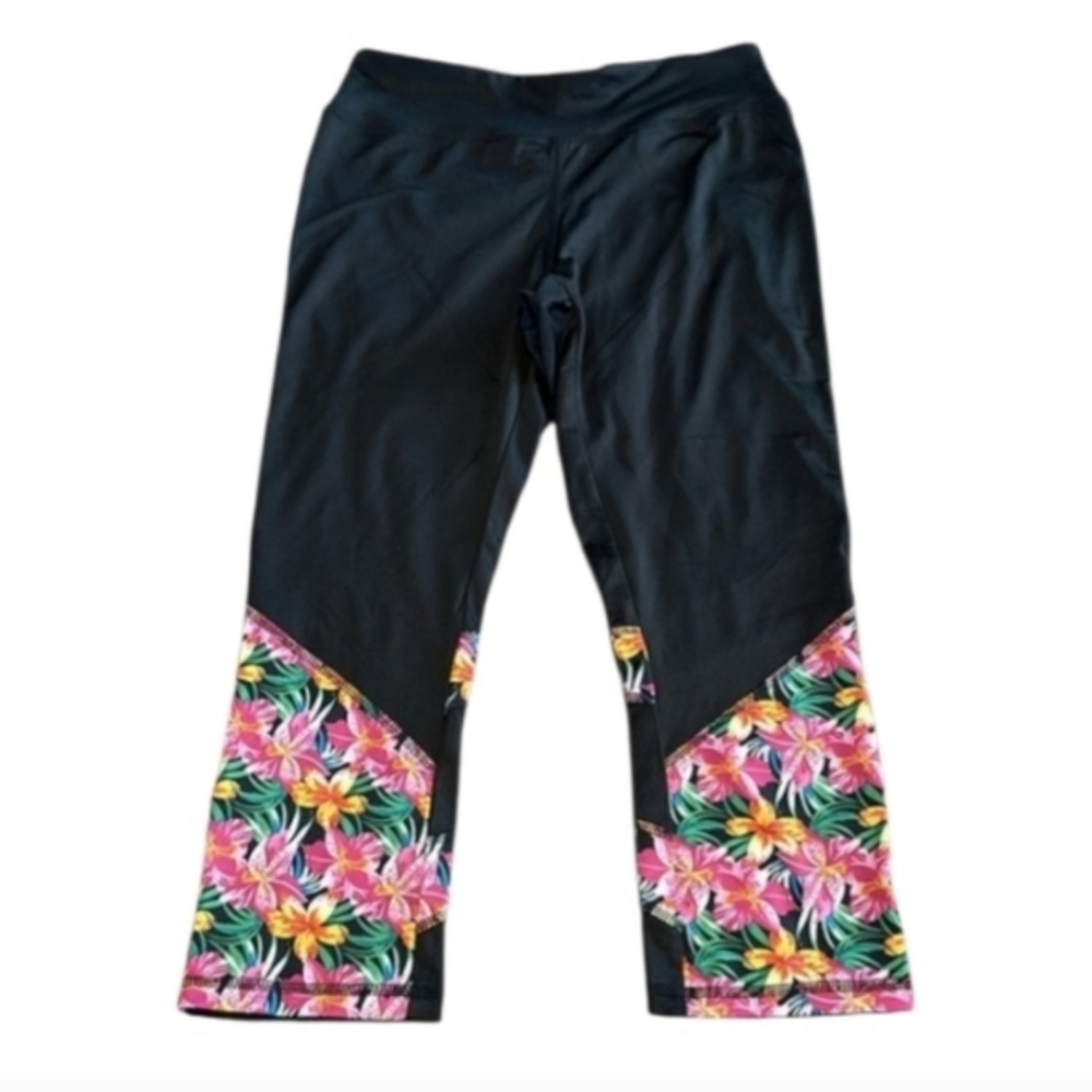 Zone Pro Black Activewear Leggings